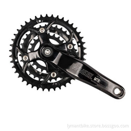 Bike chain wheel with 22/32/42T, aluminum alloy material